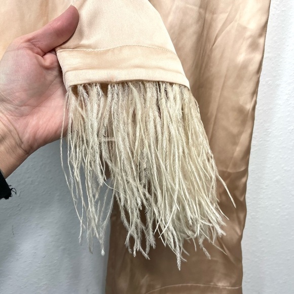 NWT L'Academie The Chantal Pant in Ivory Cream Small P488 - Picture 7 of 13